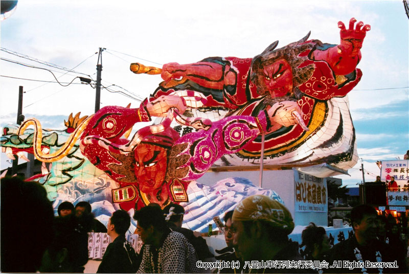 2007年　第25回　八雲山車行列