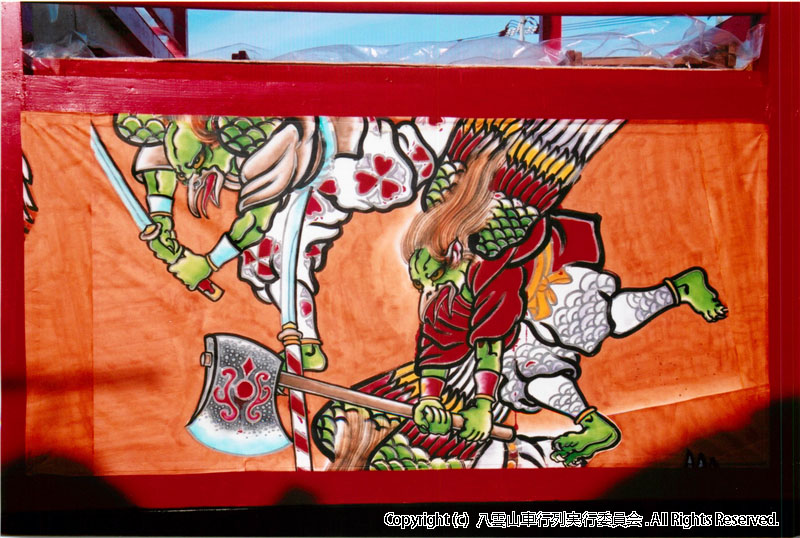 2007年　第25回　八雲山車行列