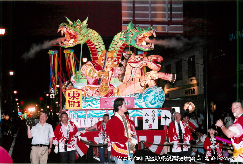 2007年　第25回　八雲山車行列