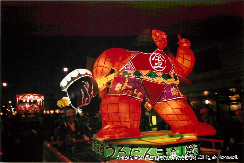 2007年　第25回　八雲山車行列