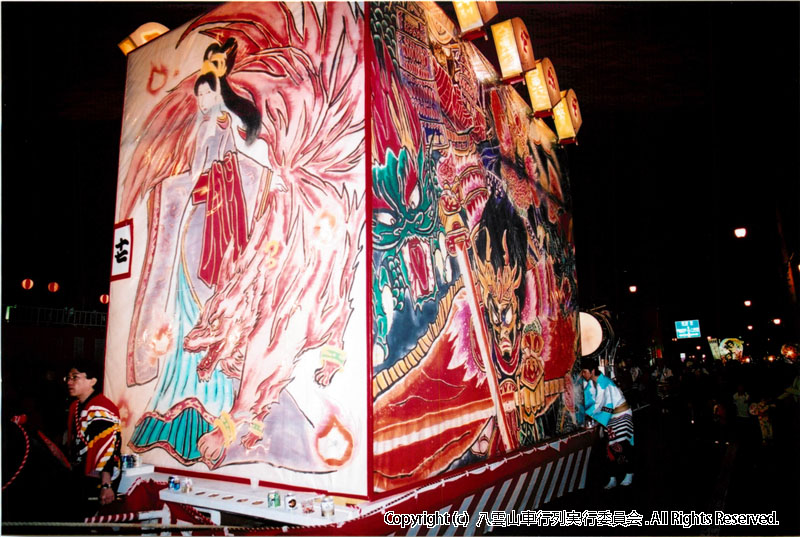 2007年　第25回　八雲山車行列