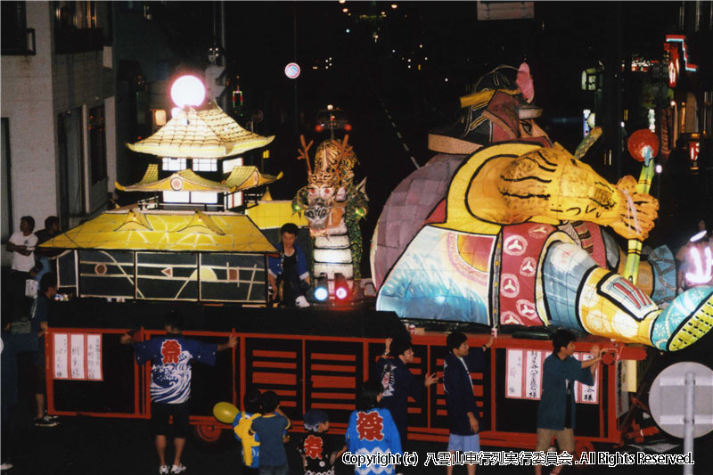 2008年　第26回　八雲山車行列
