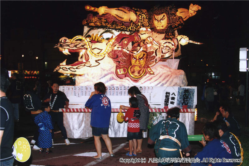 2008年　第26回　八雲山車行列
