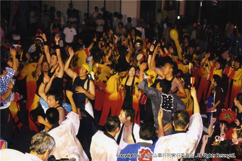 2008年　第26回　八雲山車行列