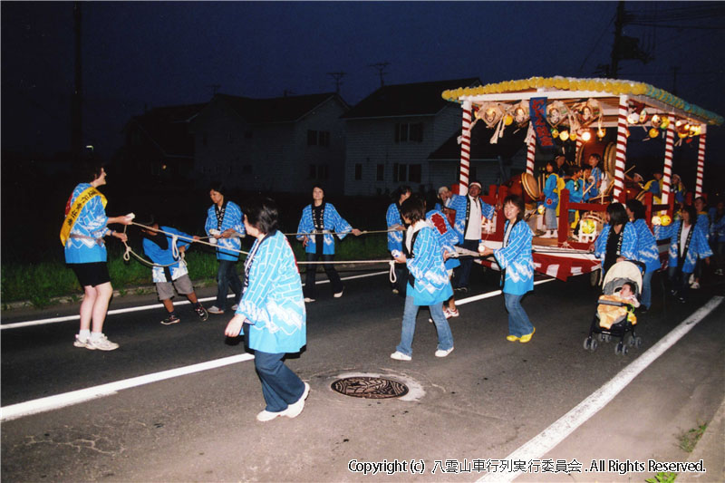 2008年　第26回　八雲山車行列