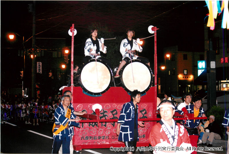 2009年　第27回　八雲山車行列