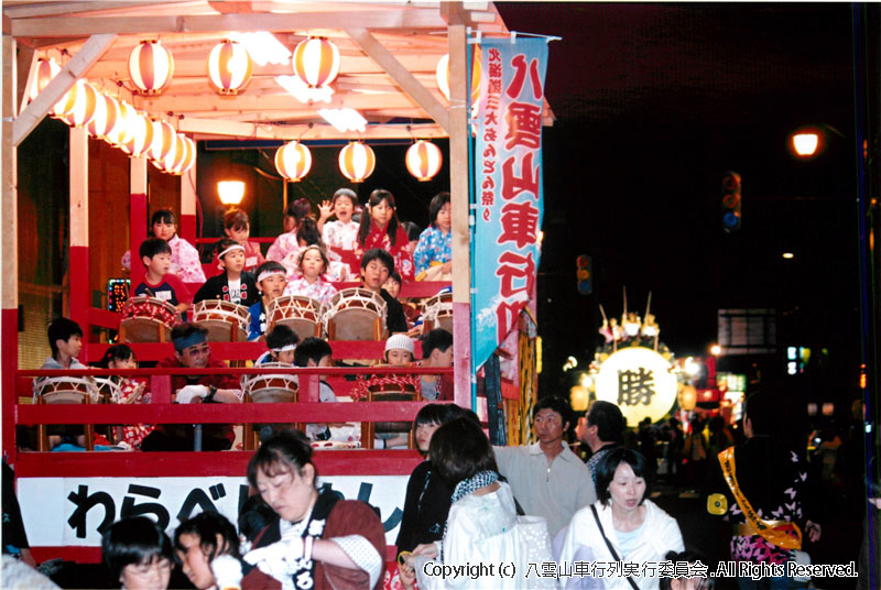 2009年　第27回　八雲山車行列