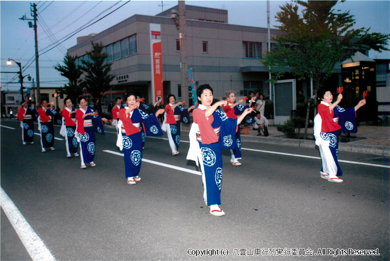 2009年　第27回　八雲山車行列