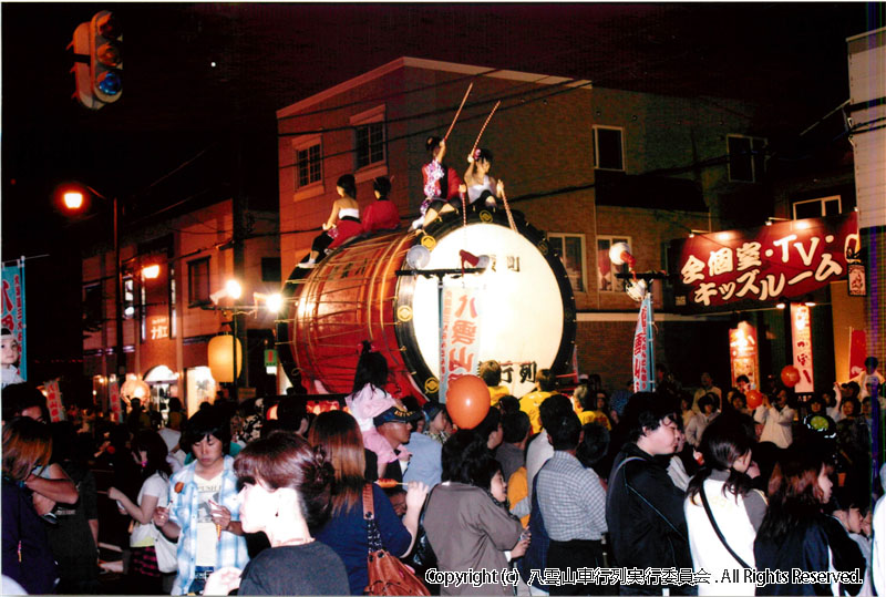 2009年　第27回　八雲山車行列