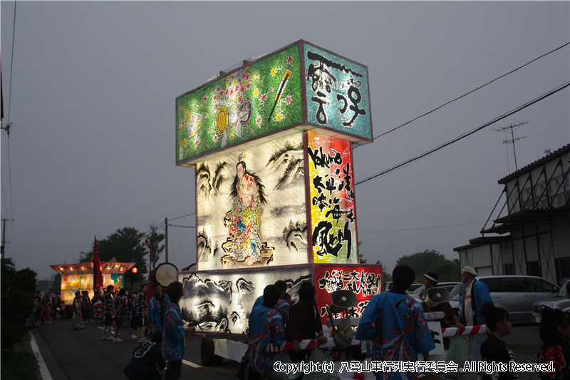 2010年　第28回　八雲山車行列