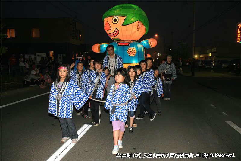 2010年　第28回　八雲山車行列