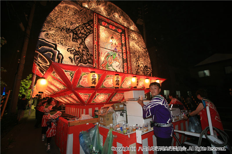 2010年　第28回　八雲山車行列