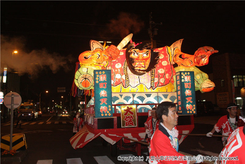 2010年　第28回　八雲山車行列