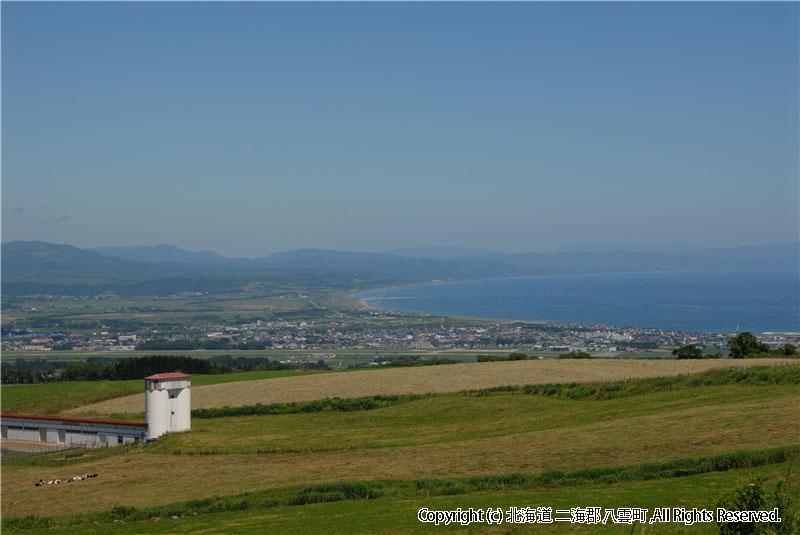 H18.07.27 風景（育成牧場、畑） 