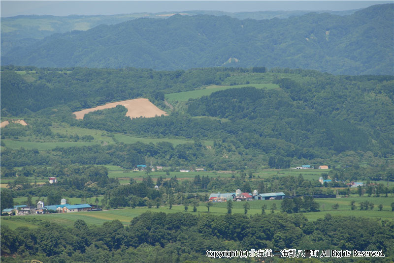 H18.07.27 風景（育成牧場、畑） 