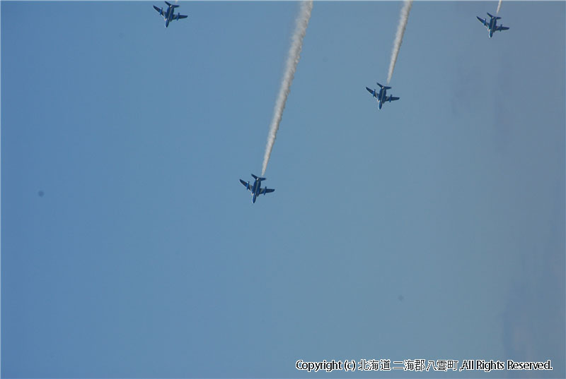 H19.07.22　ブルーインパルス（航空祭）