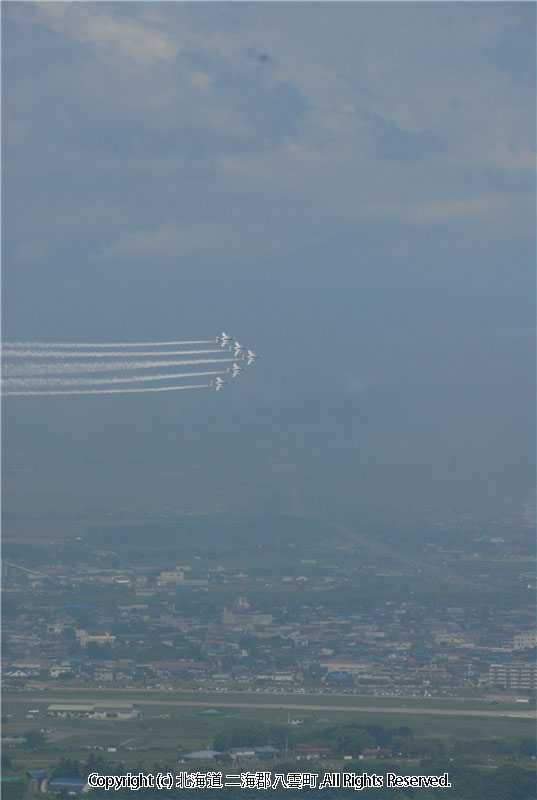 H19.07.22　ブルーインパルス（航空祭）