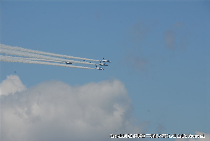 H19.07.22　ブルーインパルス（航空祭）