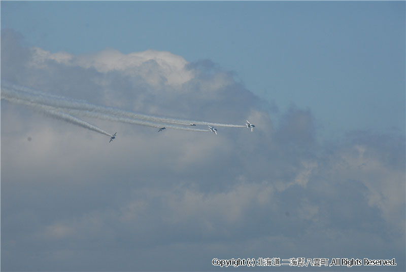 H19.07.22　ブルーインパルス（航空祭）