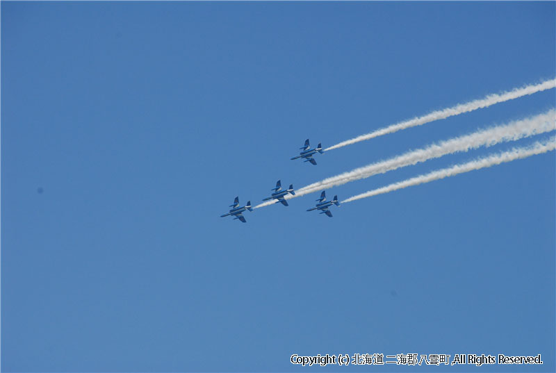 H19.07.22　ブルーインパルス（航空祭）