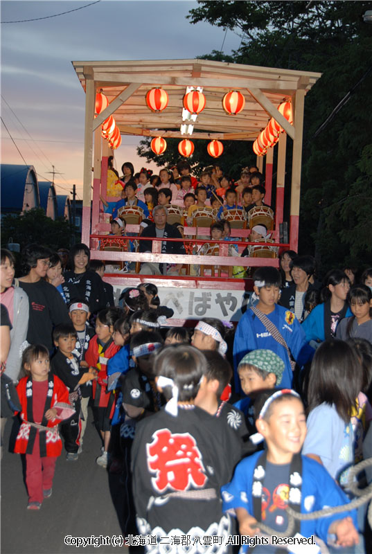 H19.07.06　八雲山車行列