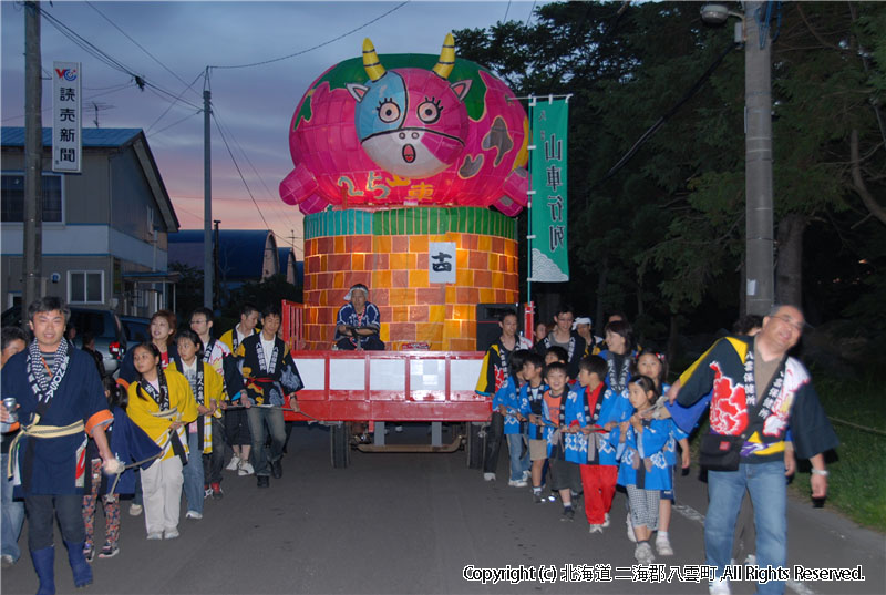 H19.07.06　八雲山車行列