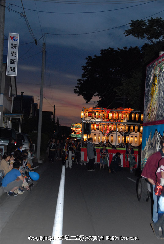 H19.07.06　八雲山車行列