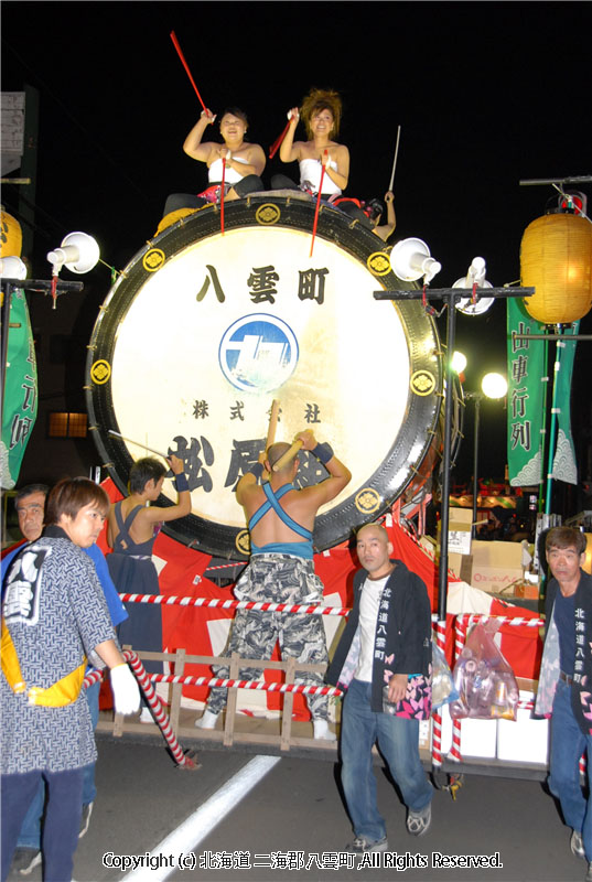 H19.07.06　八雲山車行列