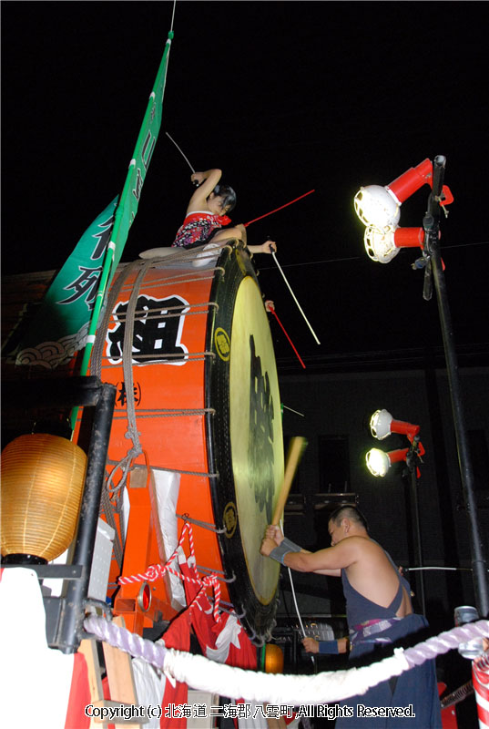 H19.07.06　八雲山車行列