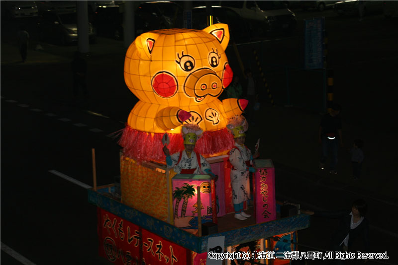 H19.07.06　八雲山車行列