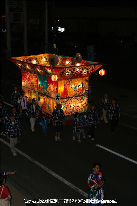 H19.07.06　八雲山車行列