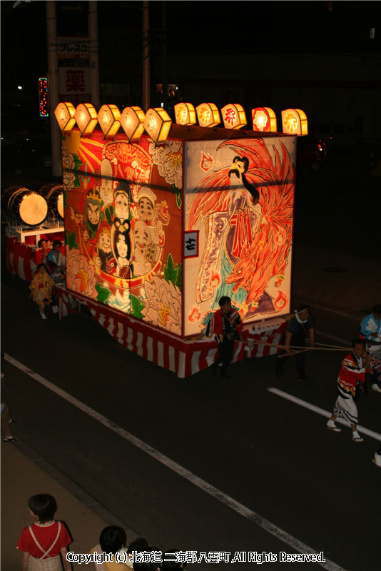 H19.07.06　八雲山車行列