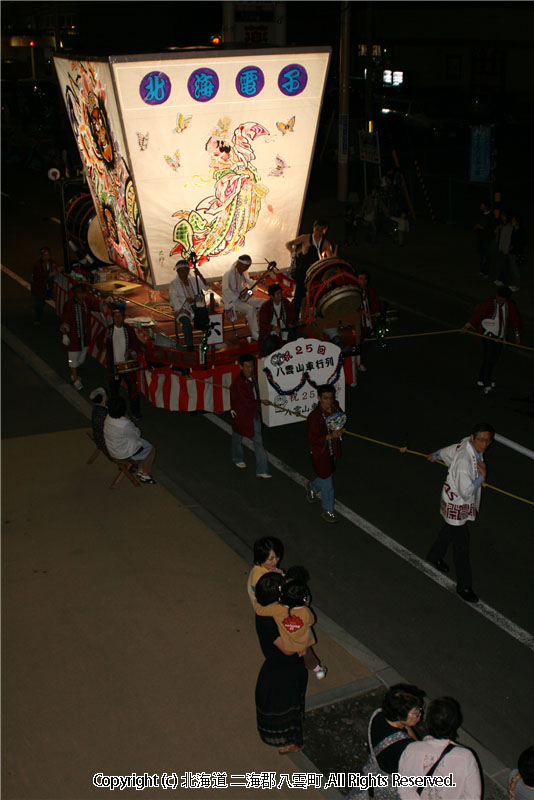 H19.07.06　八雲山車行列