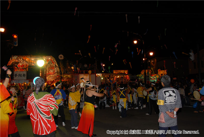 H20.08.09　八雲山車行列 