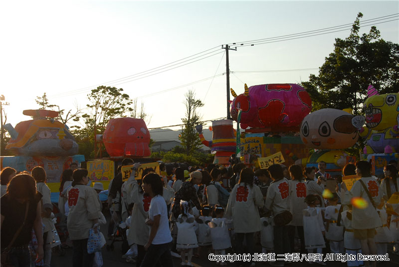 H21.07.03　八雲山車行列