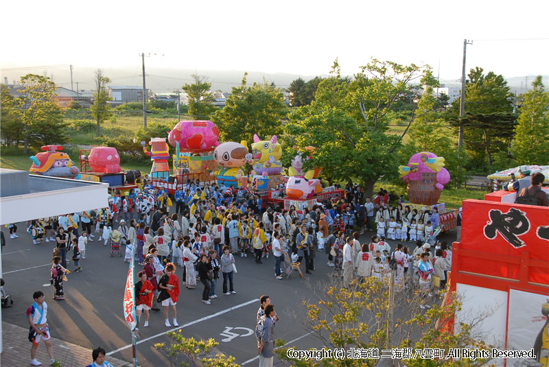 H21.07.03　八雲山車行列