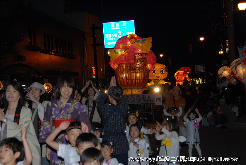 H21.07.03　八雲山車行列