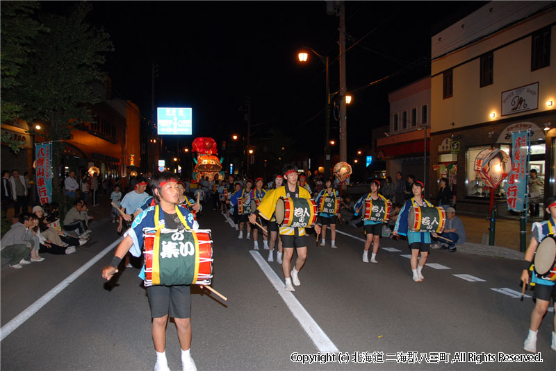 H21.07.03　八雲山車行列