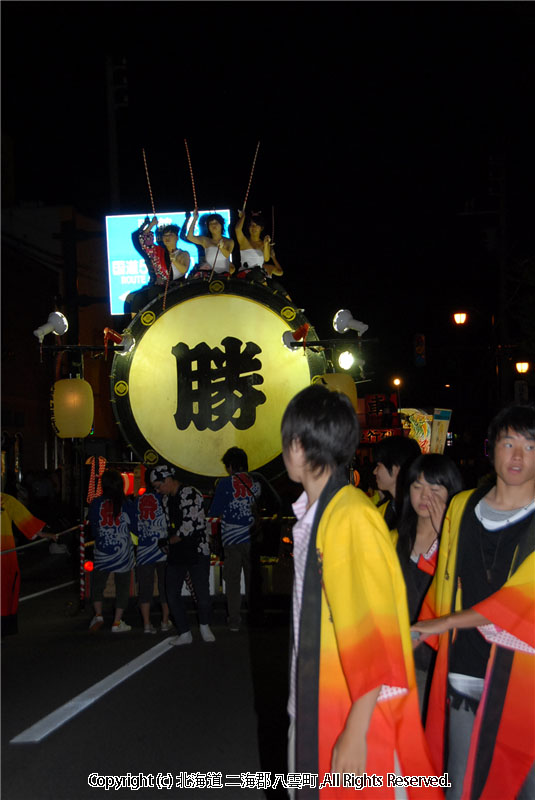 H21.07.03　八雲山車行列