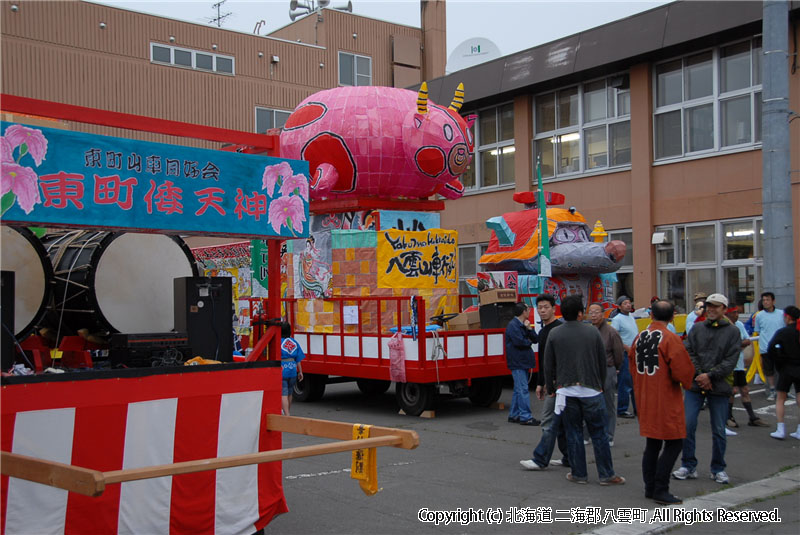 H21.07.04　八雲山車行列