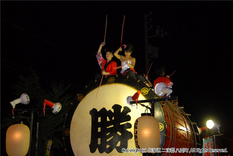 H21.07.04　八雲山車行列