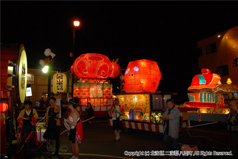 H21.07.04　八雲山車行列