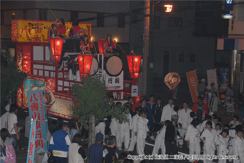 H22.07.02　八雲山車行列