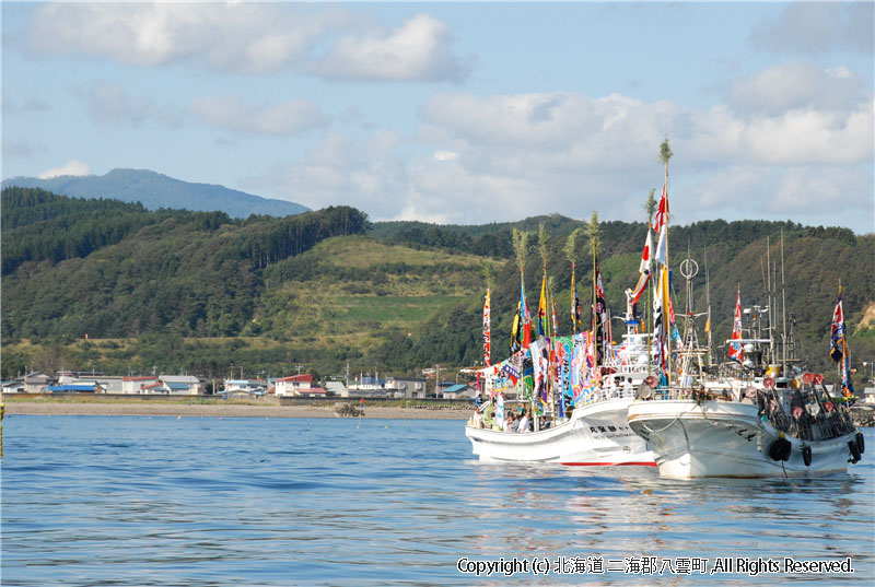 H20.09.15　落部神社例大祭海上渡御