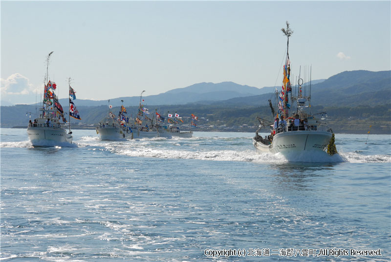 H20.09.15　落部神社例大祭海上渡御