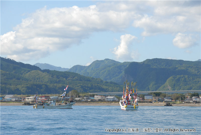 H20.09.15　落部神社例大祭海上渡御