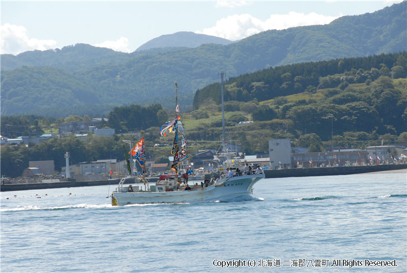 H20.09.15　落部神社例大祭海上渡御