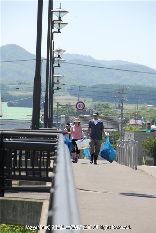 H19.06.16　遊楽部河川清掃