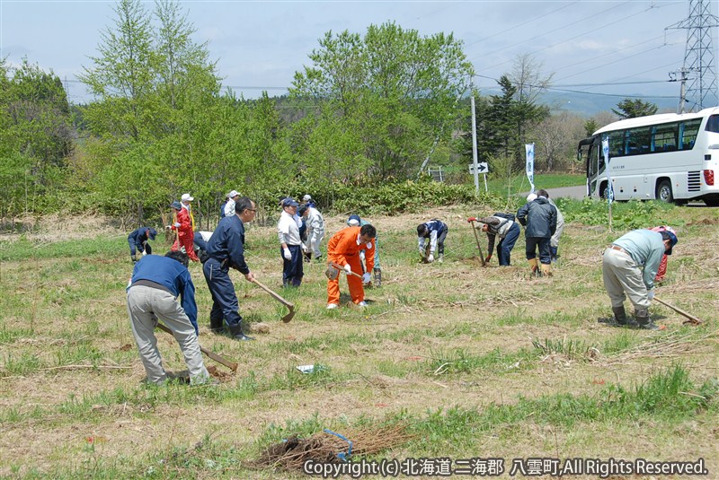 H23.05.23 八雲町植樹祭(八雲地域)