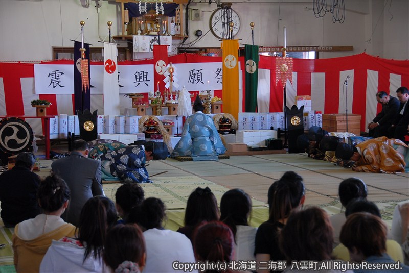 H23.06.05　落部漁協震災復興祈願祭